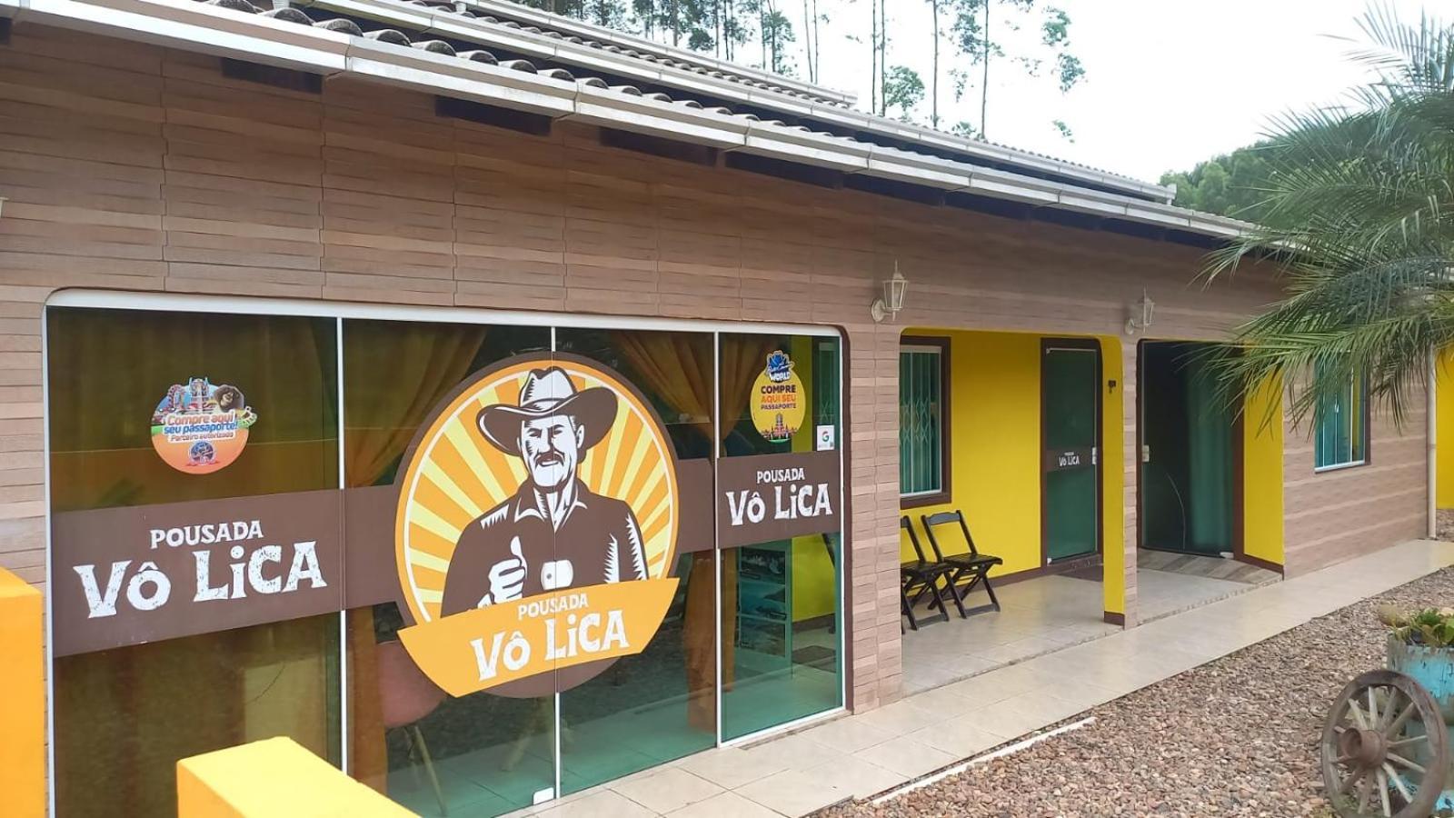 Pousada Vo Lica Com Piscina Penha  Eksteriør billede